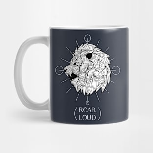 Cool Lion Roar Loud Mug